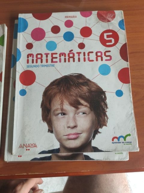 libros matemáticas 5 primaria 