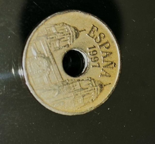 Moneda 25 pesetas 1997 Melilla