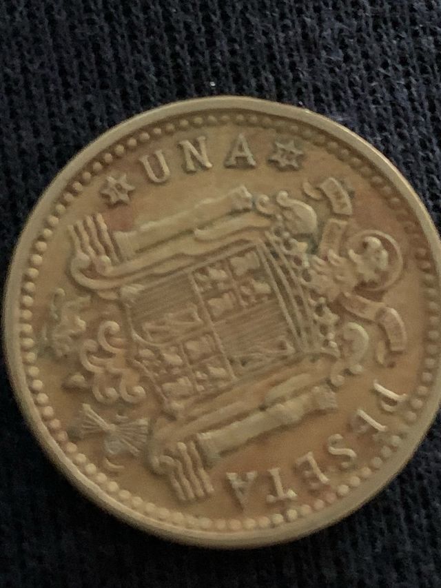 moneda de Peseta Franco 1966 estrella 1970