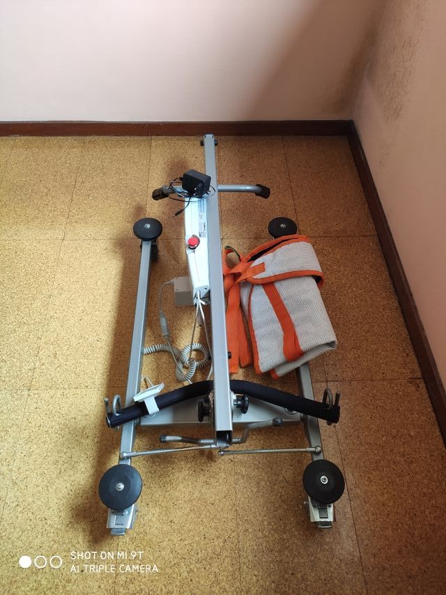 Grúa personas movilidad reducida