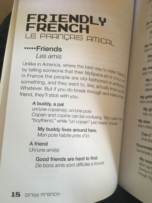 Libro para aprender francès "de la calle"