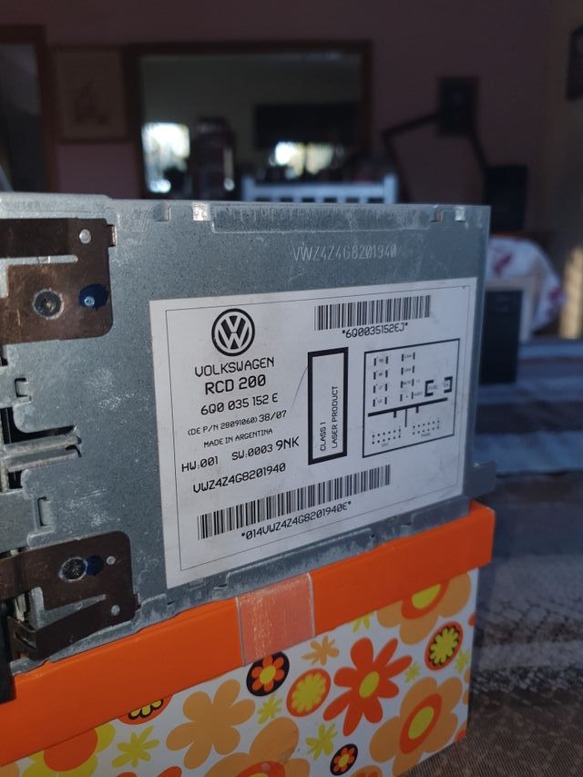 radio CD mp3 volkswagen