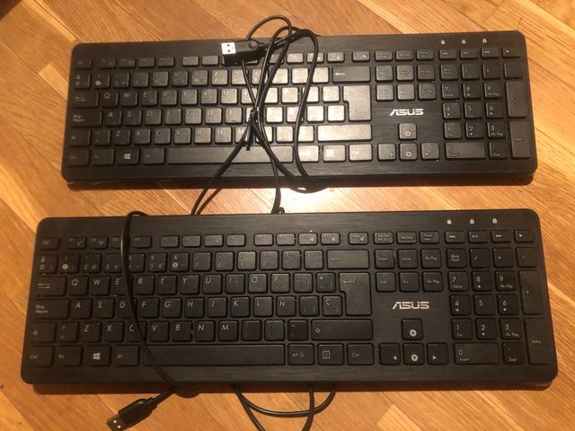 2 teclados Asus