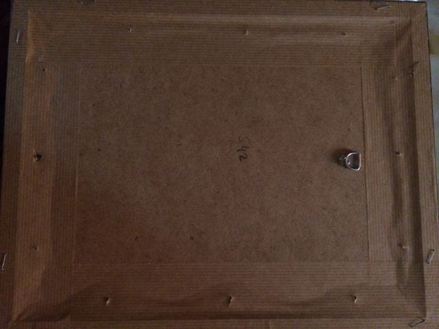 CUADRITO DE PRAGA PLUMILLA Y TINTA COLOREADA 