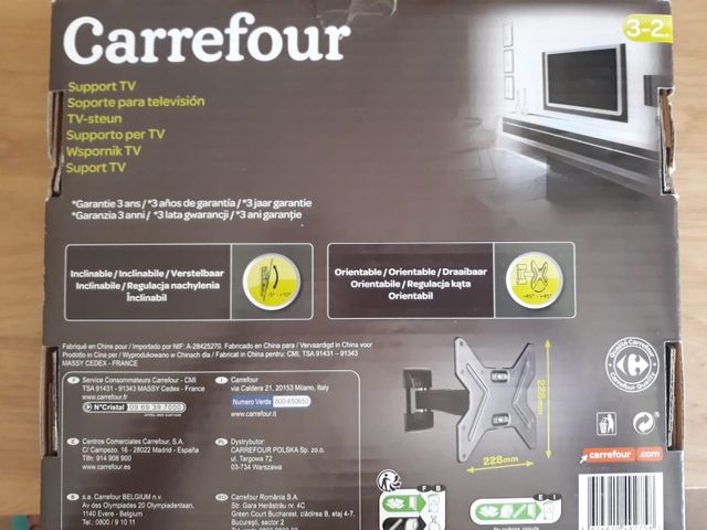 Soporte Pared Television