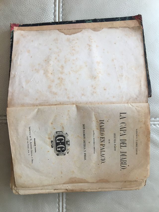 La capa del diablo.  1858