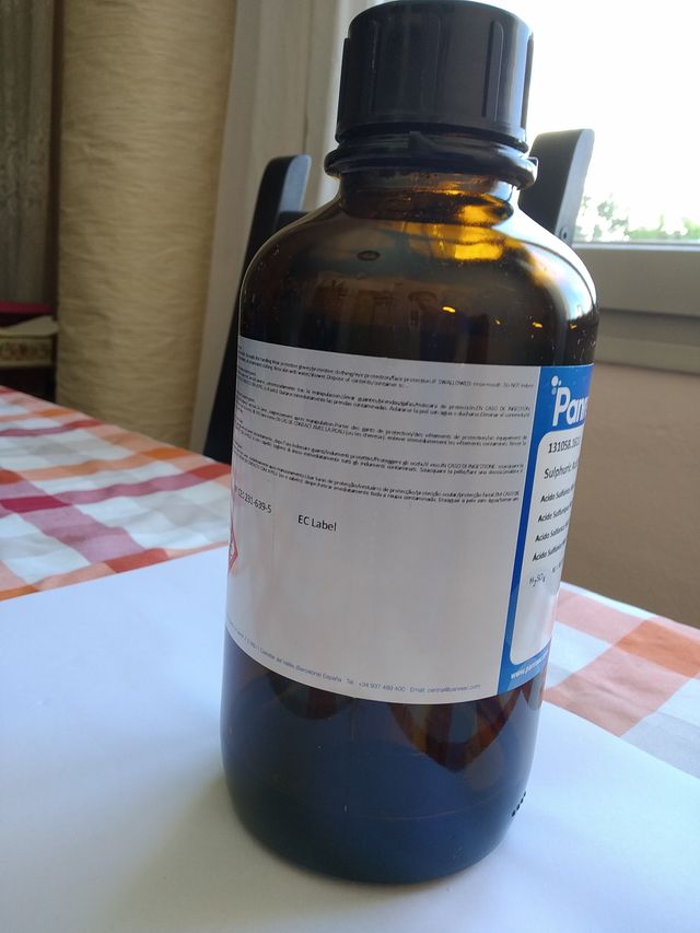 FRASCO DE CRISTAL DE LABORATORIO