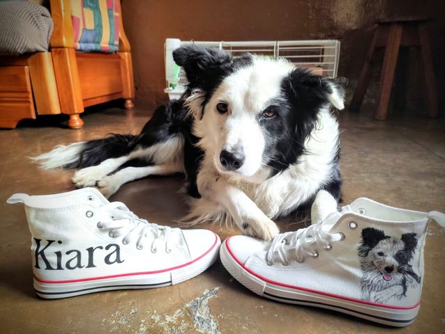 Pintamos a mano ropa, camisetas,patucos,zapatillas