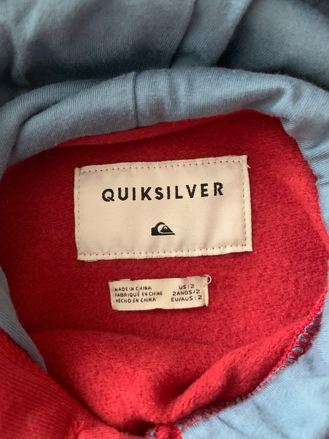Sudadera infantil Quicksilver