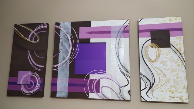 tríptico de cuadros