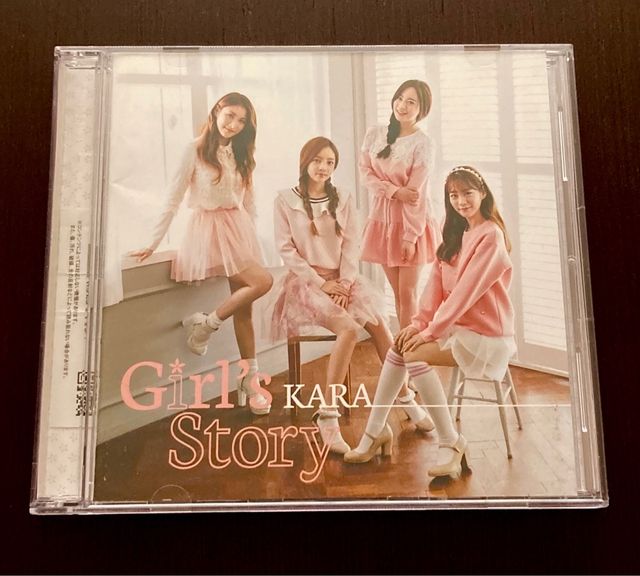 KARA Girls's Story CD DVD type B japan