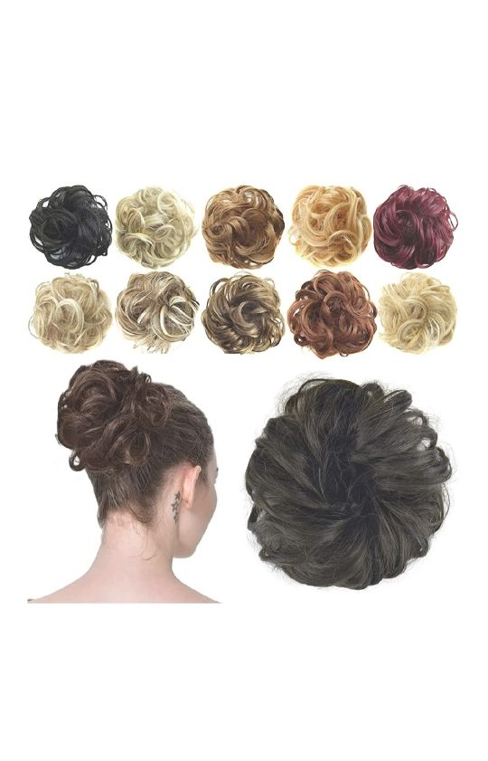 coletero moño postizo