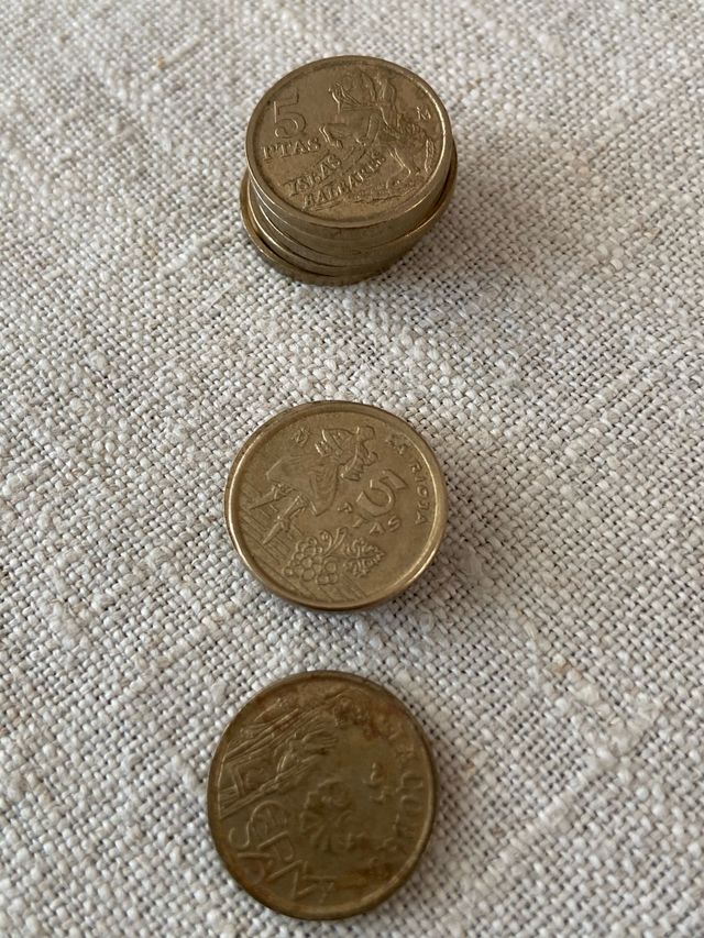 Monedas de 5 ptas