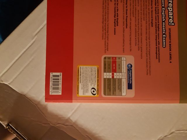 PREPARE! LIBRO DE INGLÉS