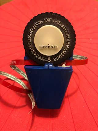 Dymo azul antiguo años 70 de segunda mano por 24 EUR en Madrid en WALLAPOP