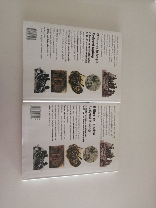 El llibre de la Jungla. El libro de la selva