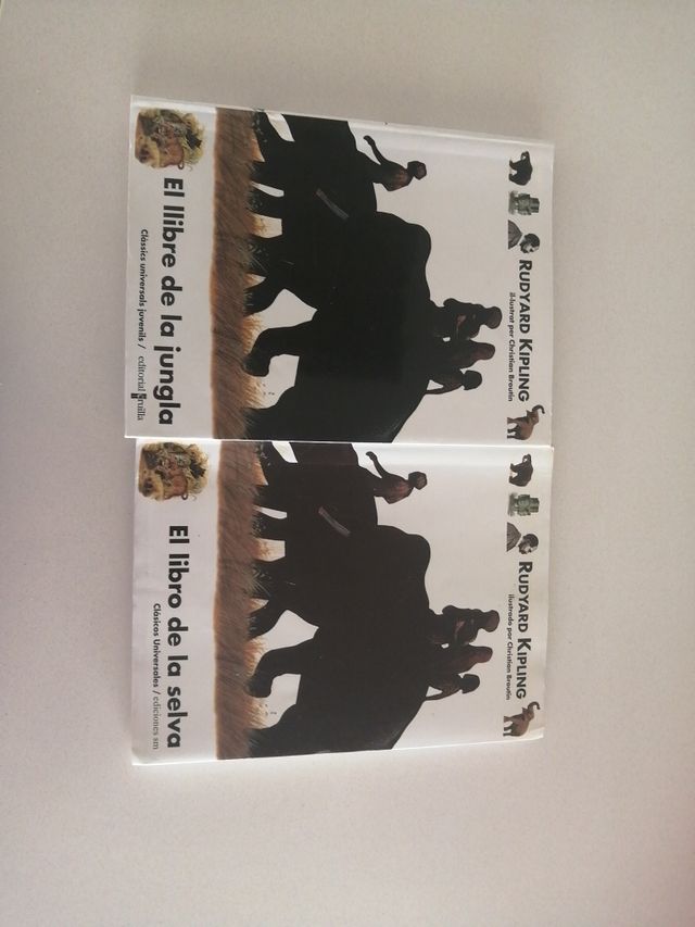 El llibre de la Jungla. El libro de la selva