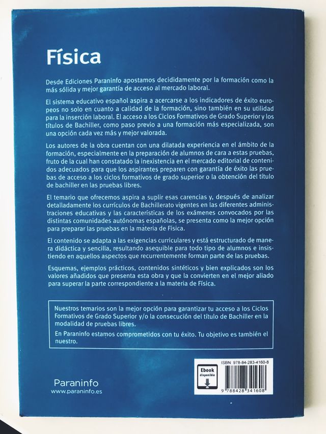 Libro F U00cdsica Nuevo Acceso Grado Superior De Segunda Mano