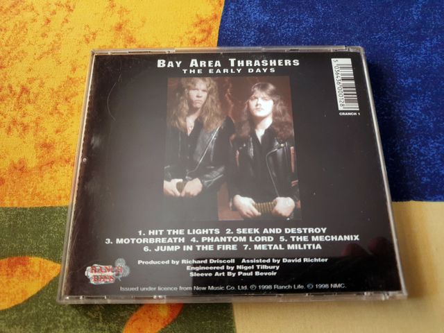 METALLICA - Bay Area Thrashers (CD rarezas, 1998)