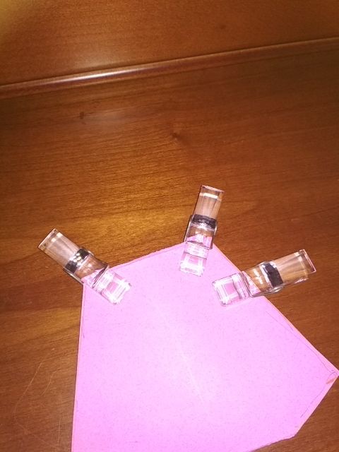 set de 3 pinzas de cristal 