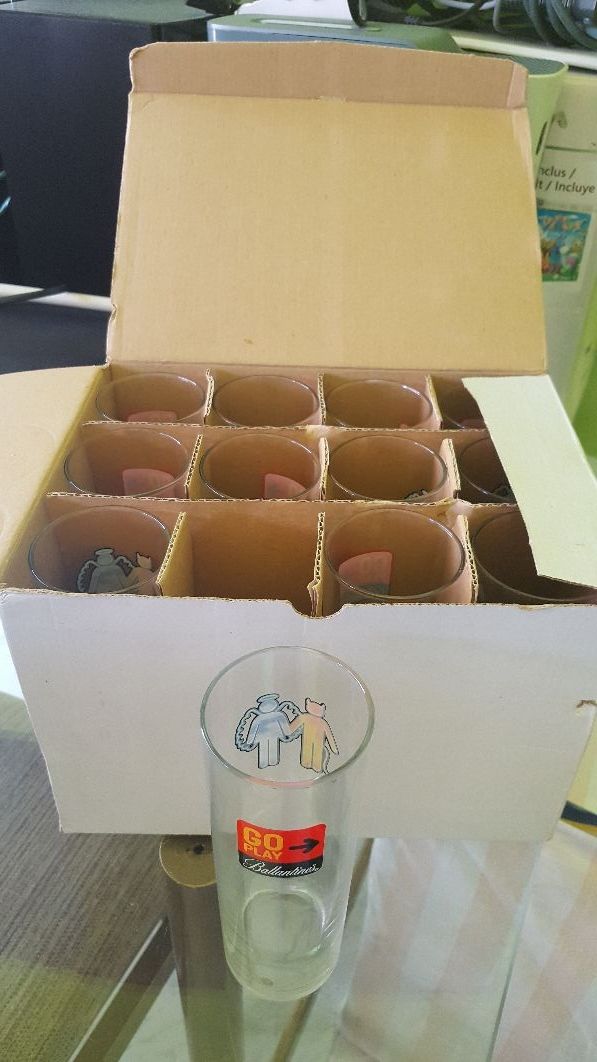 12 vasos nuevos .tubos