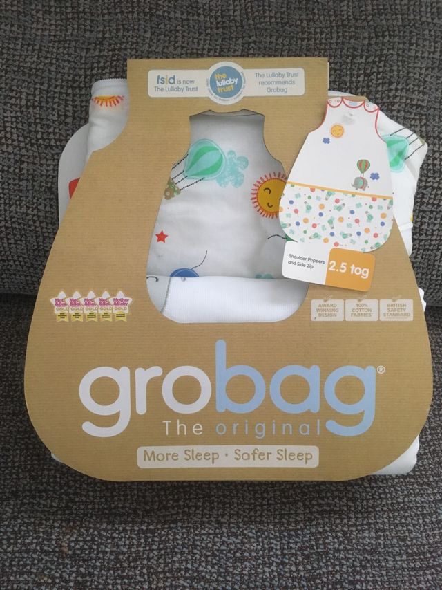 GroBag Original 2.5 Tog de segunda mano por 20 € en Fuenlabrada en WALLAPOP