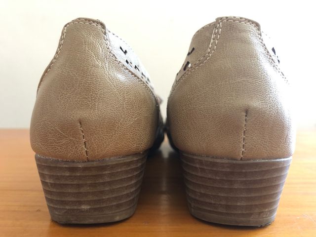 Bailarinas piel cuña