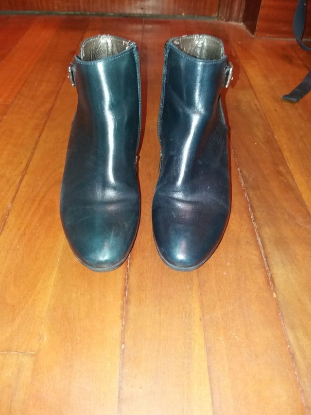 Botines cuero T 36