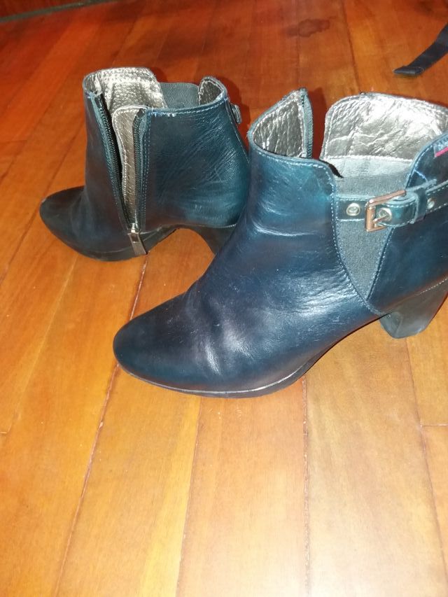 Botines cuero T 36
