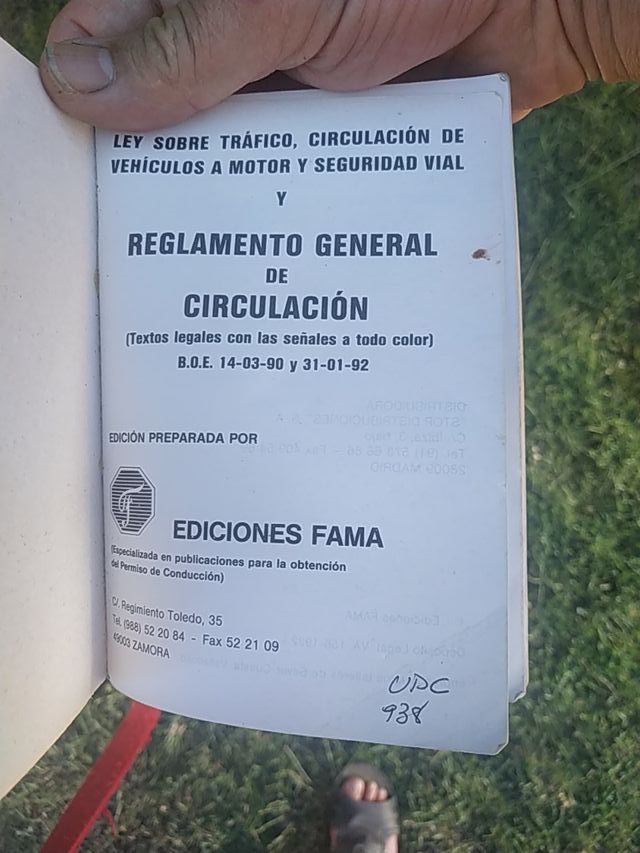 reglamento de circulación 1990