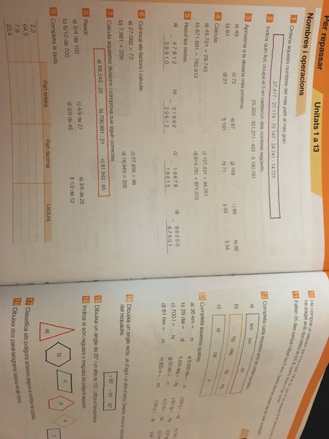 Libro texto matemáticas primaria