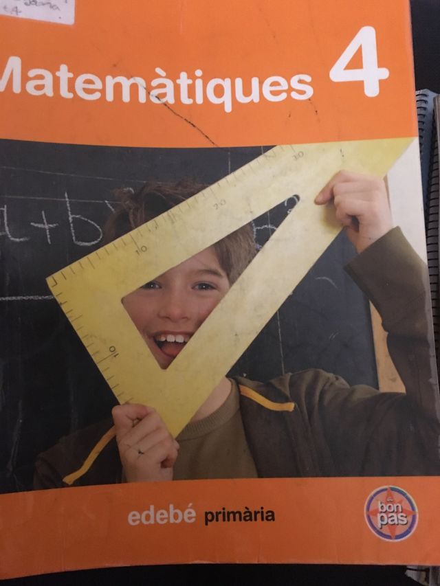 Libro texto matemáticas primaria