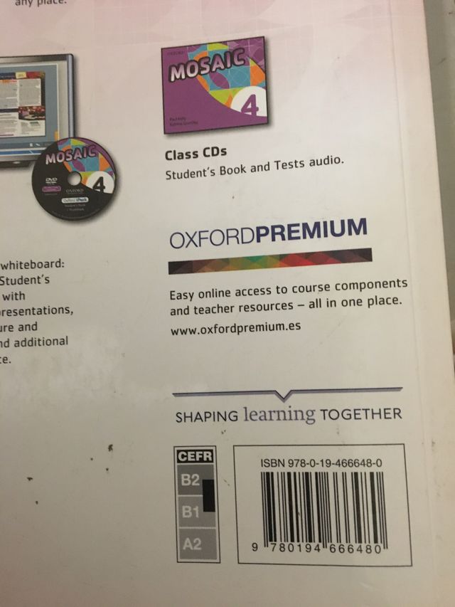 Libro texto inglés 4rt ESO