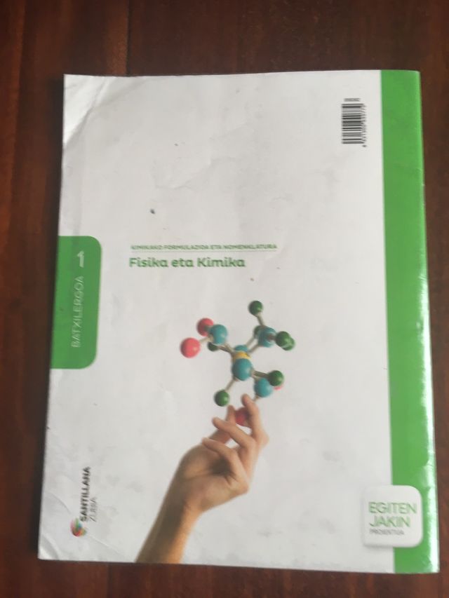 KIMIKAKO FORMULAZIOA ETA NOMENKLATURA BATXILERGO 1