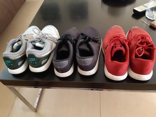 Zapatillas de marca número 40. Las 3 por 30 euros de segunda mano por 30  EUR en La Xara en WALLAPOP