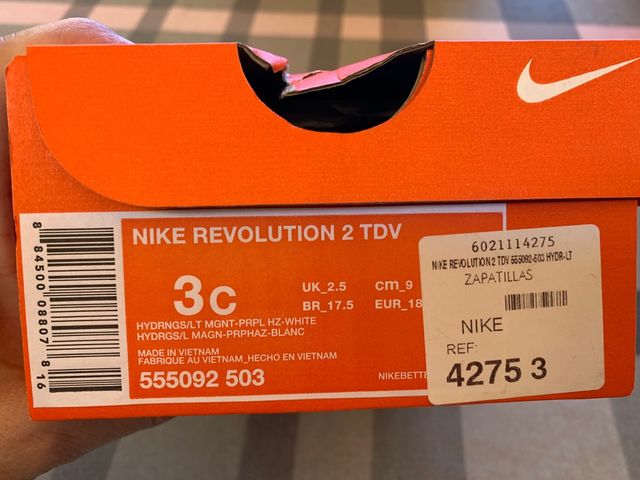 Zapatillas Nike bebé