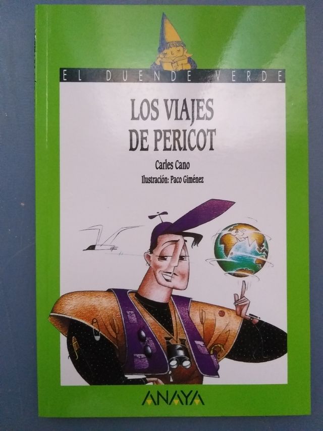 Libro lecturas infantiles. El duende verde. Anaya.