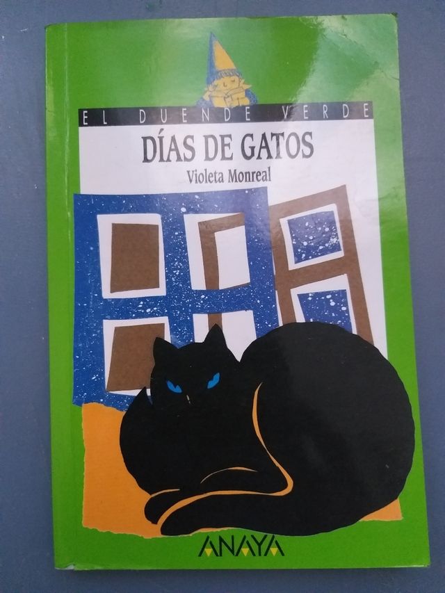 Libro lecturas infantiles. El duende verde. Anaya.