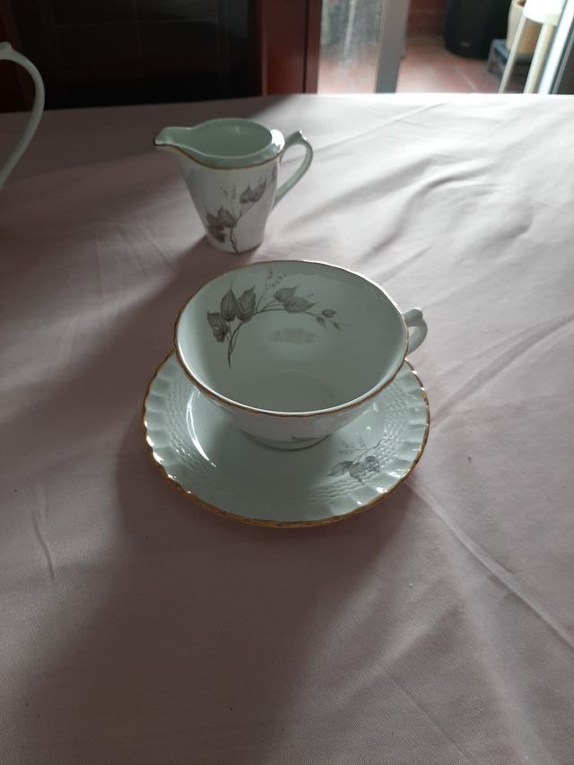Juego de té.Porcelana.España.