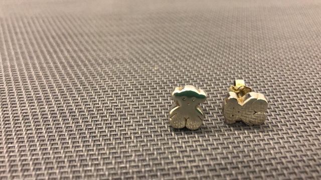 Pendientes sweet dolls plata