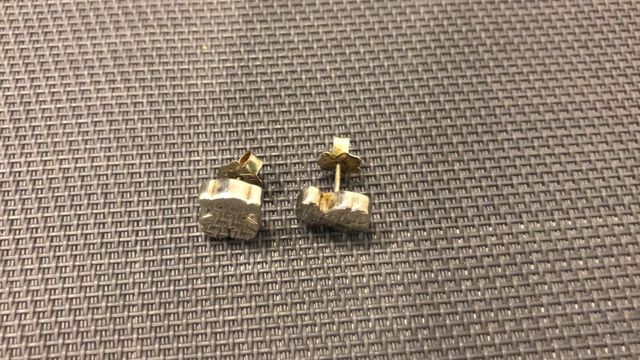 Pendientes sweet dolls plata