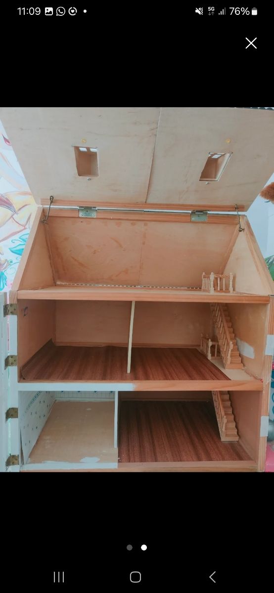 preciosa casa de muñecas