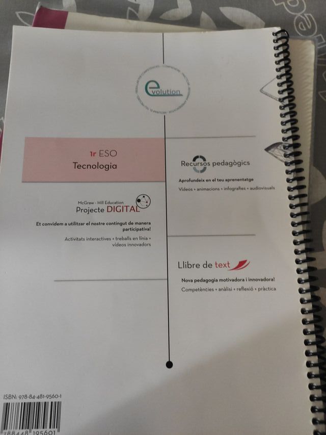 Libro de primero de ESO