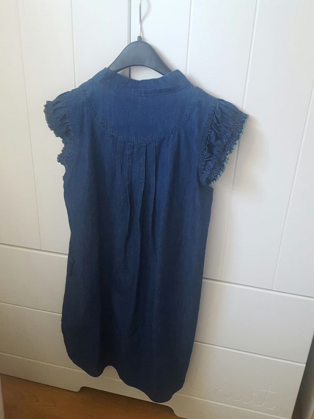 Vestido vaquero holgado tribal talla 36