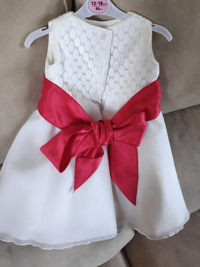 Vestido boda, damita honor Talla 2 años, 86cm