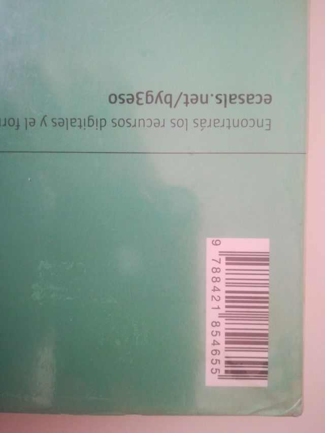 3° ESO: Libro de Biología y geología 