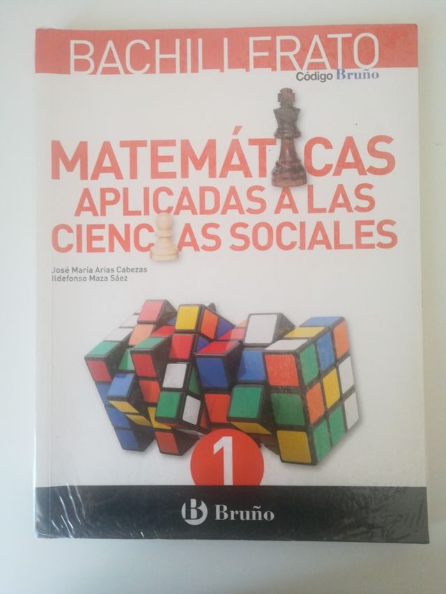 1°Bachillerato: Libro Matemáticas aplicadas 