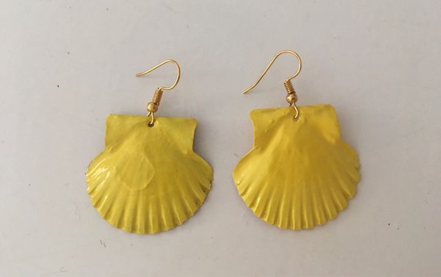 Pendientes de concha 