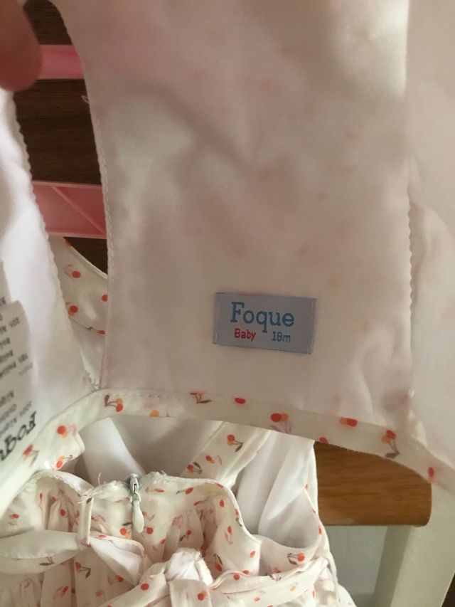 Vestido Foque + capota