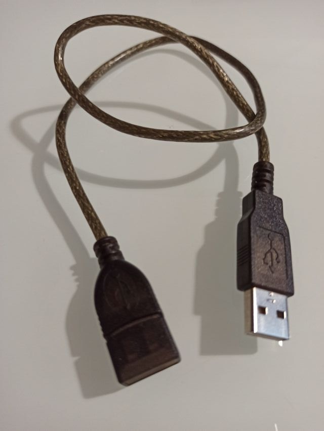 Alargador USB 2.0 de 55 cm